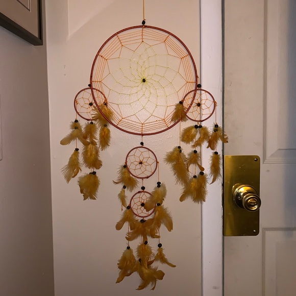 Orange Yellow Dreamcatcher